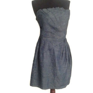 Romeo & Juliet Couture large blue denim dress